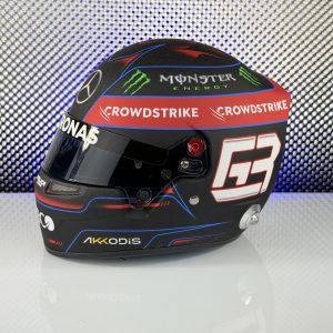 Forma1 Formula1 F1 sisak helmet SISAK GEORGE RUSSELL – Mercedes AMG 2022 1:2 Bell - Mini helmet
