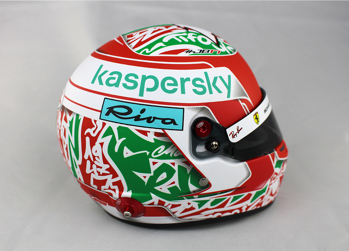 SISAK Charles Leclerc Scuderia Ferrari 2021. Emilia Romagna GP. Bell 1