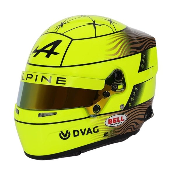 Forma1 Formula1 F1 sisak helmet SISAK Mick Schumacher - Alpine 2025 WEC Bell 1:2 - Mini helmet