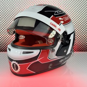 Forma1 Formula1 F1 sisak helmet SISAK Charles Leclerc - Alfa Romeo Bell 2018 1:2 - Mini helmet