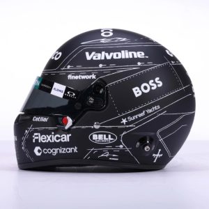Forma1 Formula1 F1 sisak helmet SISAK Fernando Alonso - Aston Martin F1 Team 2026 Madrid GP 1:2 - Mini helmet